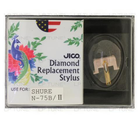Shure ME75EJ Replacement Stylus by JICO - High-Quality Needle for Turntables & Vinyl Records - Perfect for DJs, Audiophiles & Music Enthusiasts