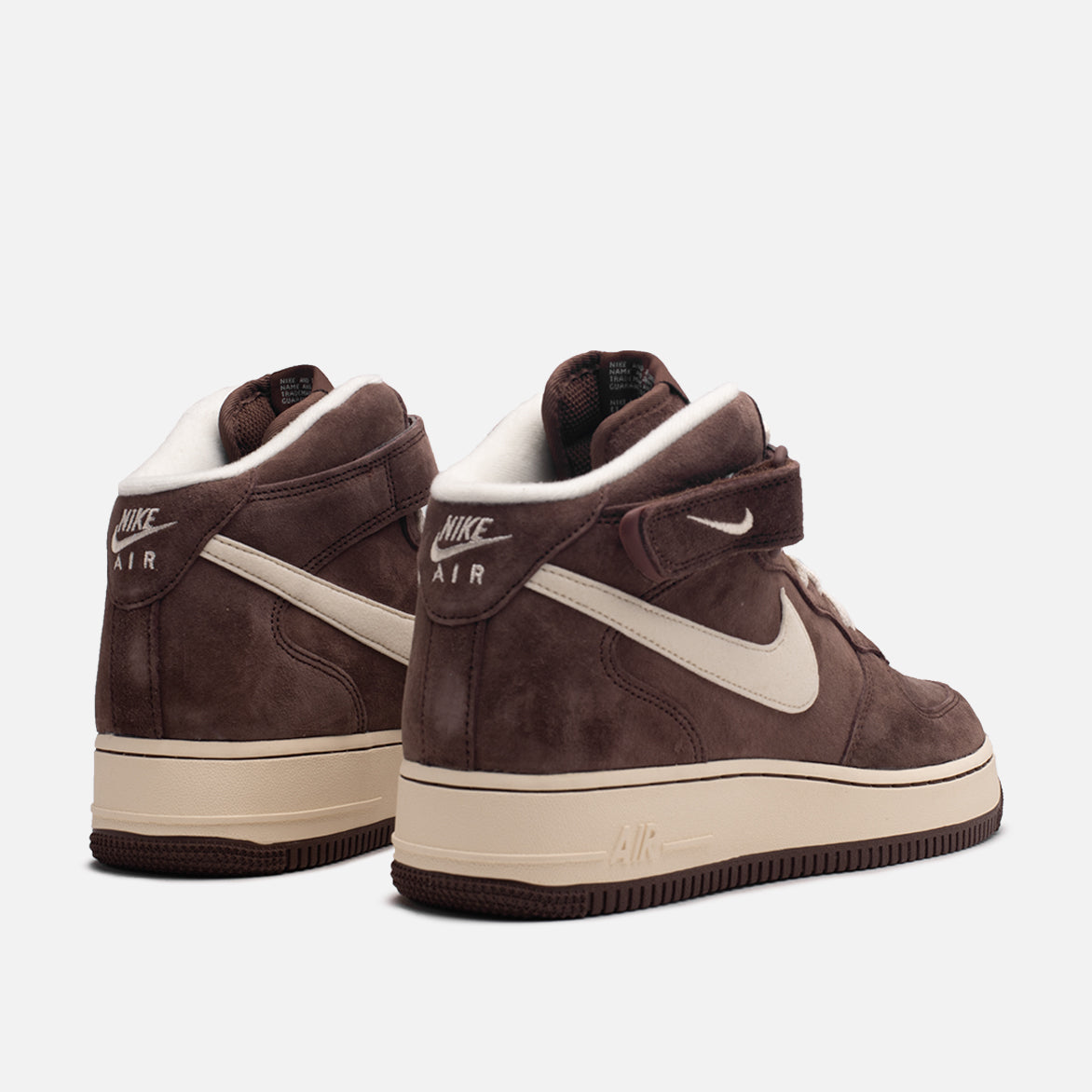 Nike Air Force 1 Mid '07 QS Chocolate Men's Basketball Shoes - Retro Style Sneakers for Casual Wear & Street Fashion