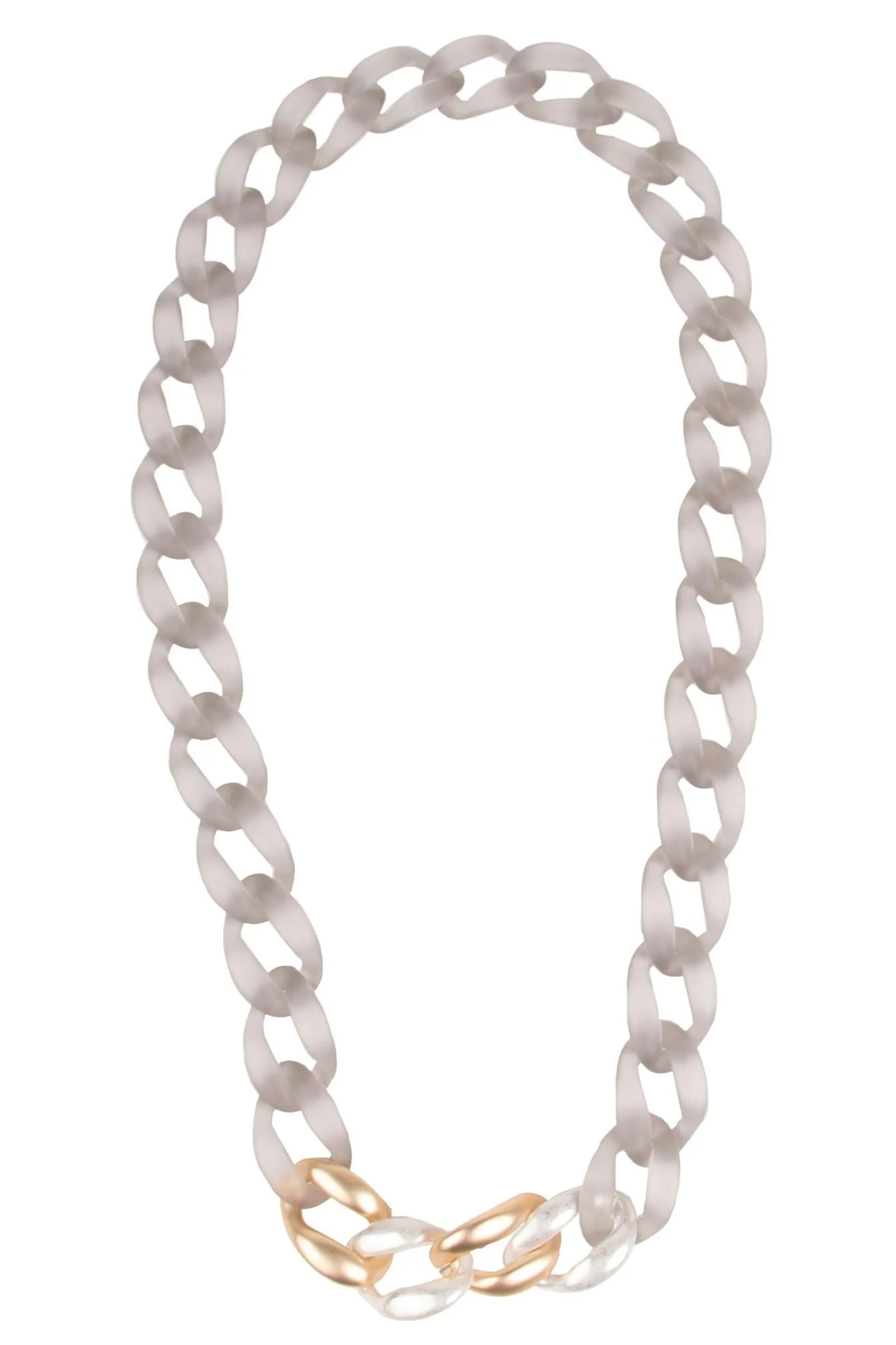 Chunky Link Statement Necklace for Women - Bold Fashion Jewelry for Parties, Dates & Everyday Wear