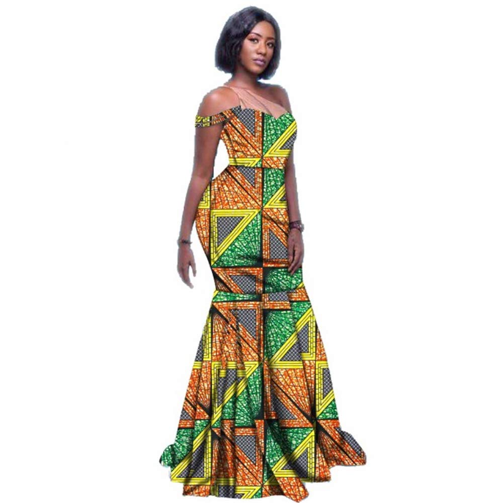 Stylish African Wax Print Dresses for Women - Ankara Mermaid Long Dresses & Casual Dashiki Party Wear | Perfect for Weddings, Cultural Events & Night Out