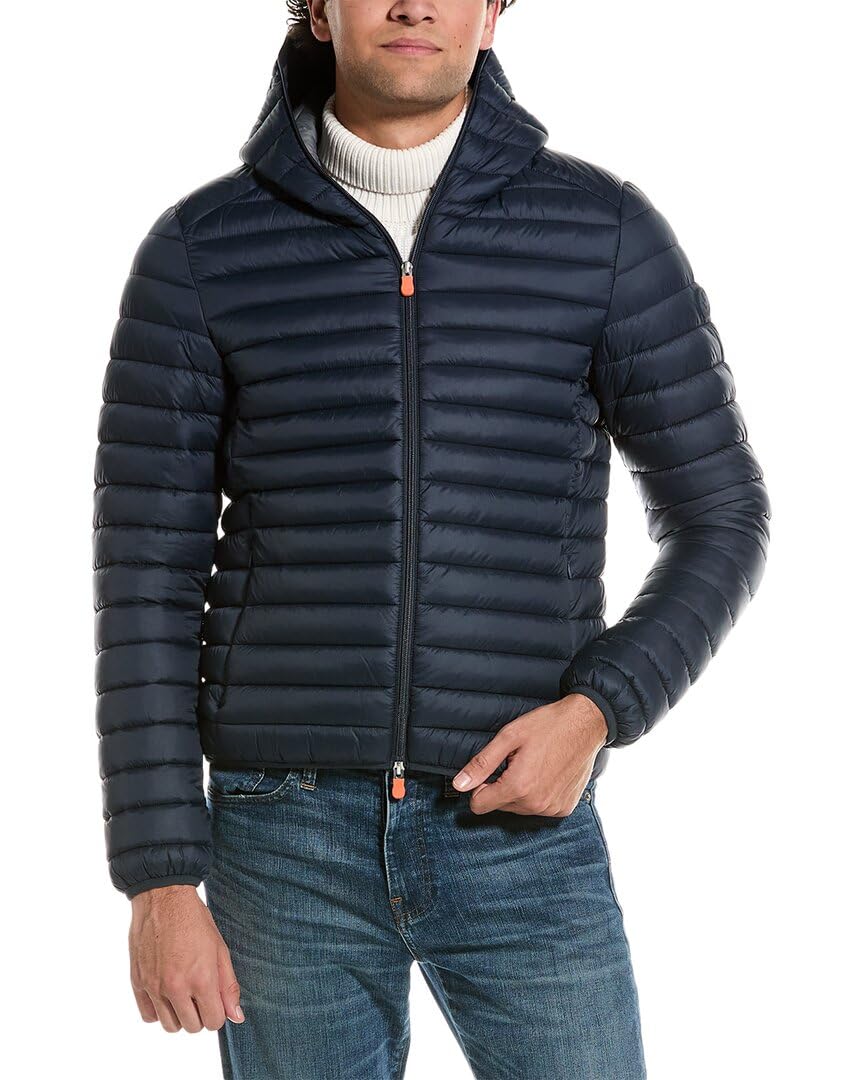 Save The Duck Donald Jacket - Lightweight Waterproof Winter Jacket for Men & Women - Eco-Friendly Down Alternative Coat for Outdoor Activities, Travel & Daily Wear