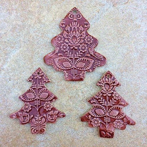 4-Piece Wooden Laser Cut Mini Rolling Pin Set for Kids - Cookie, Play Dough, Salt Dough & Clay - Laser Engraved Embossing Patterns (Choose Your Design) - Perfect for Baking, Crafts & DIY Homemade Cookies