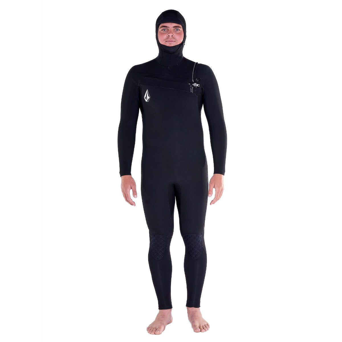 Volcom Men's 4/3mm Chest Zip Full Wetsuit - Premium Neoprene Surfing & Diving Suit for Cold Water Protection