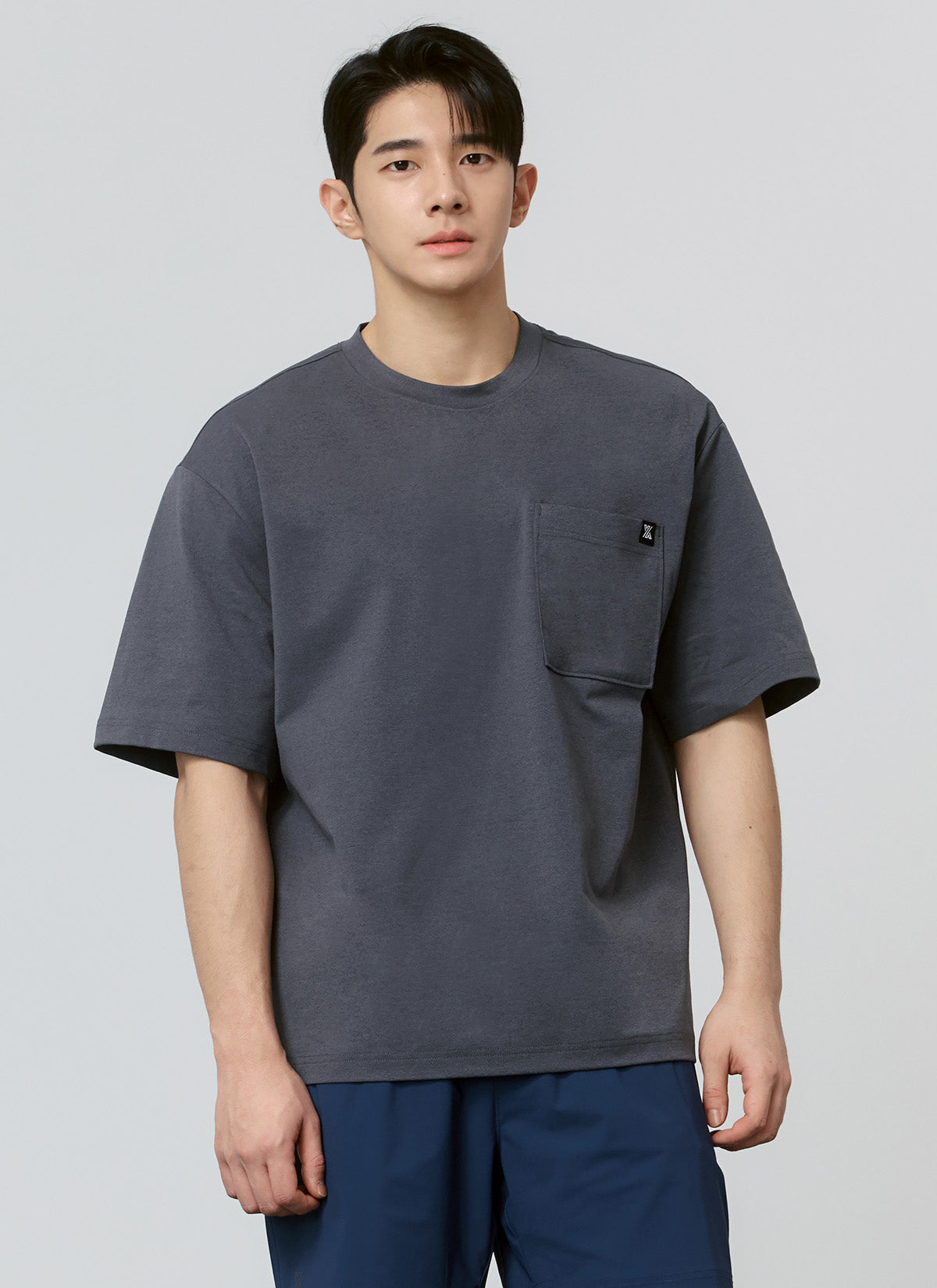 Cool Breeze Oversized Pocket Short Sleeve T-Shirt for Men - Casual Summer Comfort Shirt for Beach, Lounge & Outdoor Activities