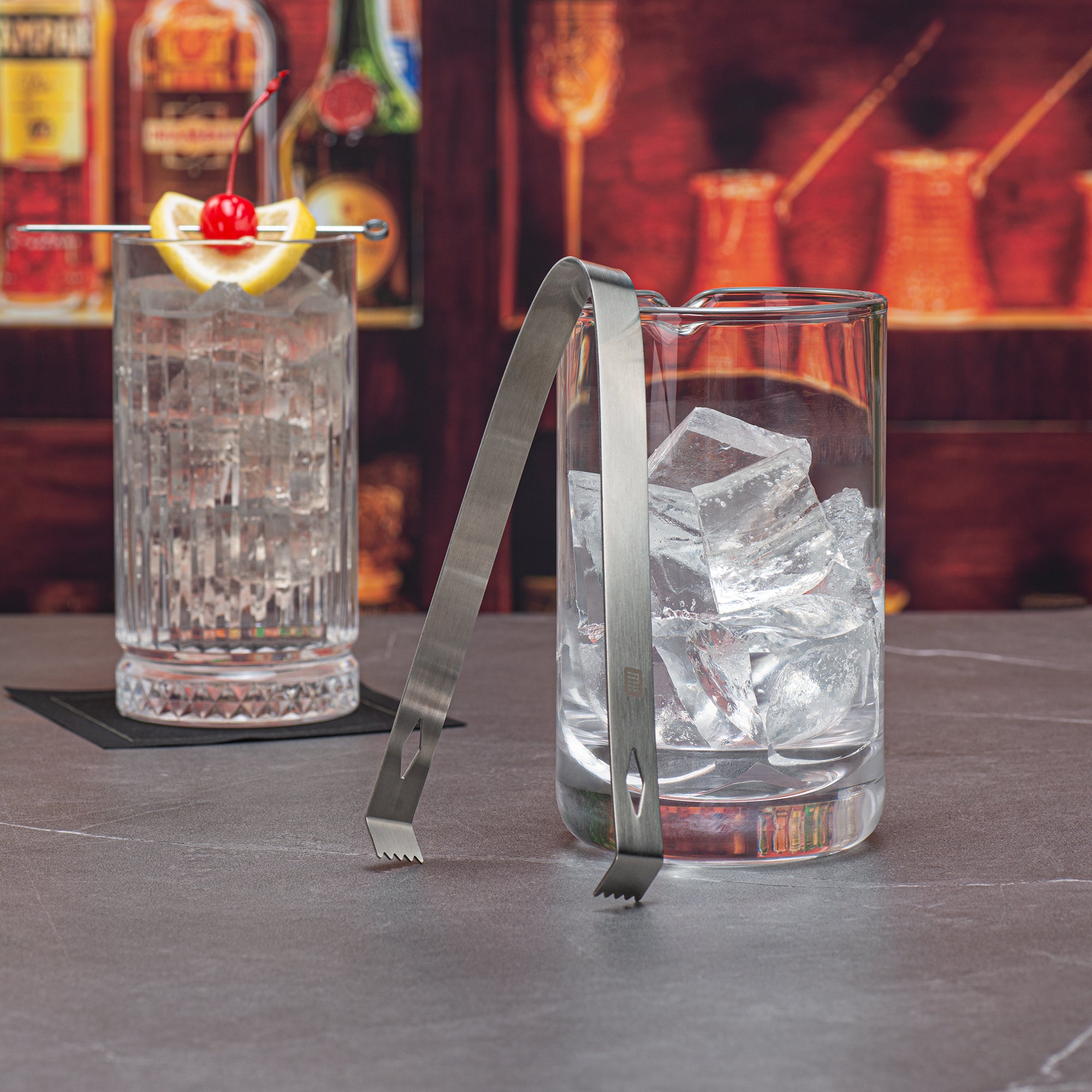 Premium Stainless Steel Ice Tongs - 6.25