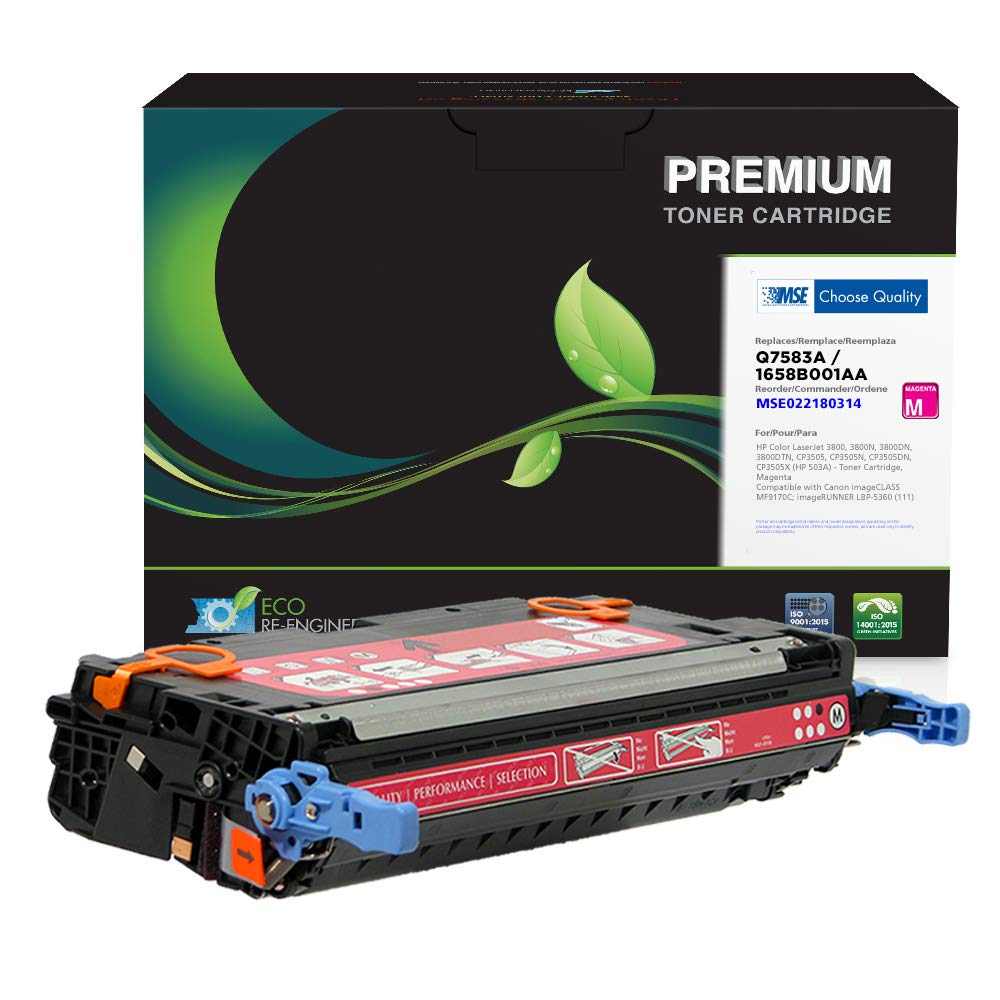 MSE Remanufactured Toner Cartridge Replacement for HP Q7583A (HP 503A) - Magenta | High Yield Printing | Compatible with HP LaserJet Pro M404, M405 Series | Perfect for Office & Home Printing Needs