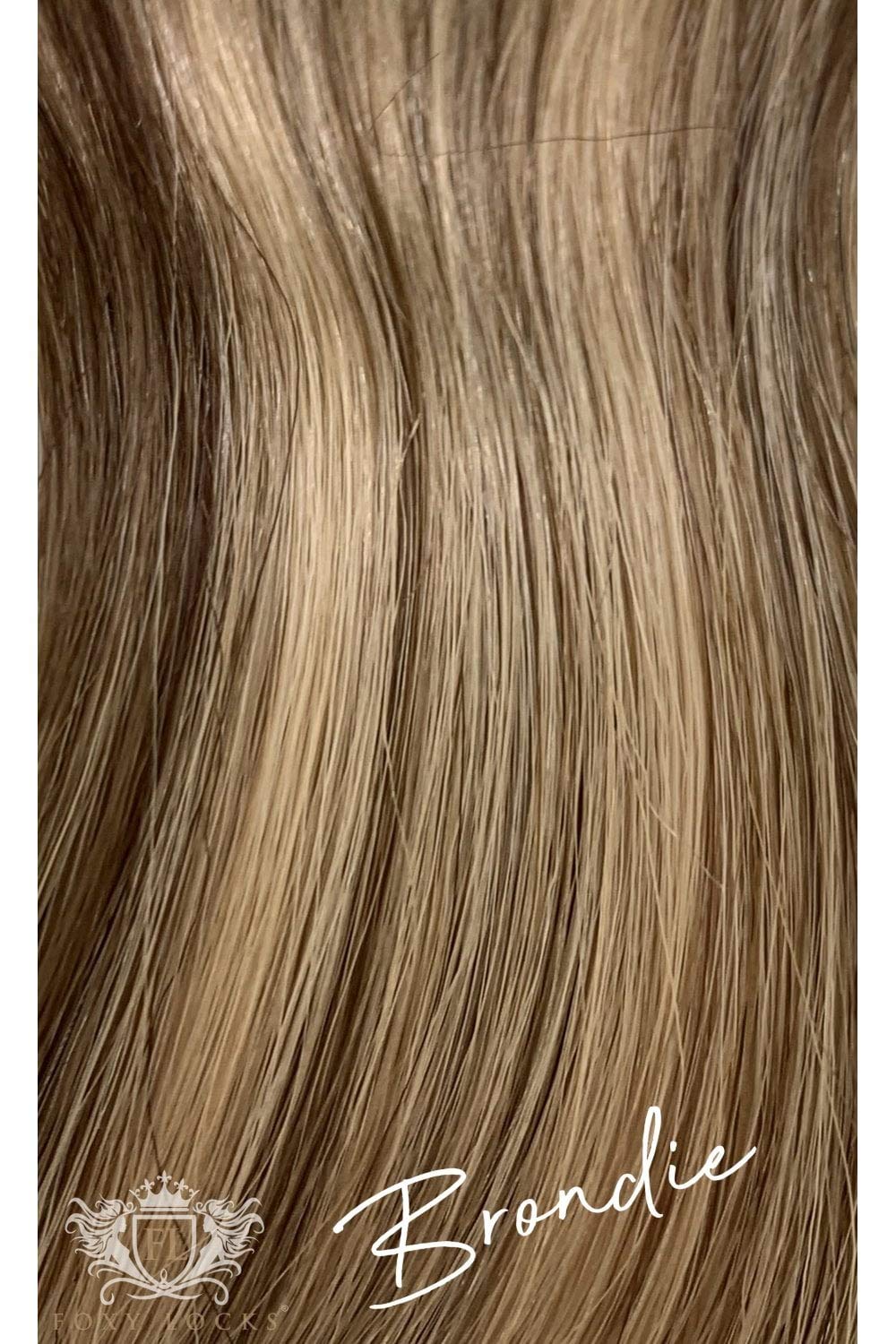 Brondie 20 Inch Seamless Clip-In Human Hair Extensions - 160g Natural Black Rooted Hair for Volume & Length - Perfect for Parties, Weddings & Daily Styling