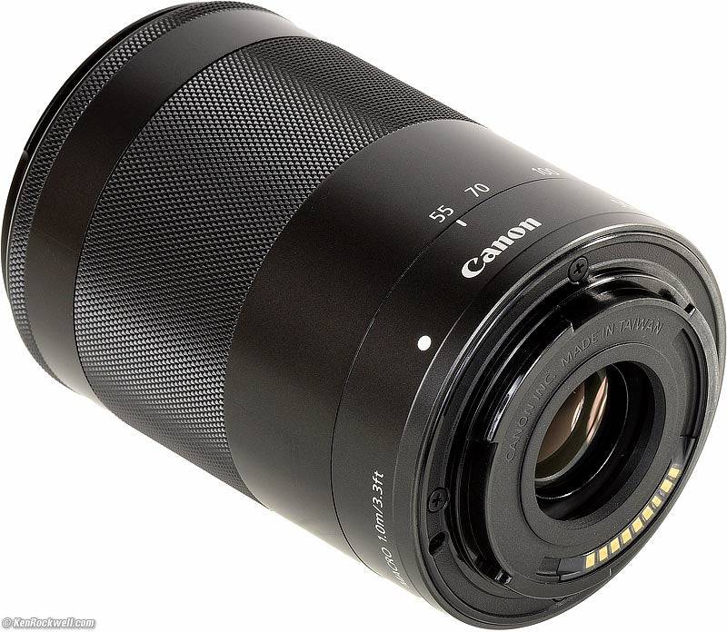 Canon EF-M 55-200mm f/4.5-6.3 IS STM Telephoto Zoom Lens (Black) - Perfect for Travel, Wildlife & Portrait Photography