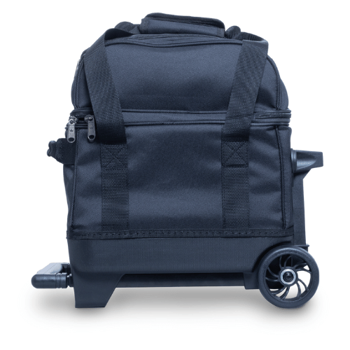 Brunswick Zone Single Roller Black Bowling Bag - Durable & Lightweight for League Play & Practice | Perfect for Travel & Tournaments