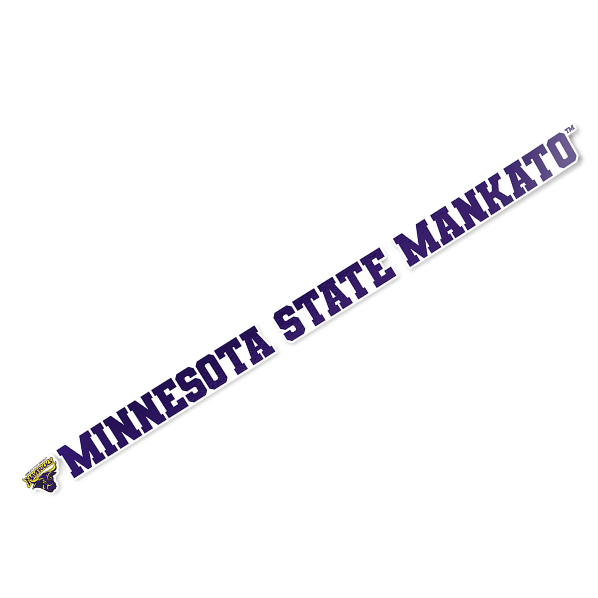 Minnesota State University Mankato Mavericks Desert Cactus Vinyl Decal Sticker - 15 Inch Waterproof Laptop, Car, Water Bottle, Scrapbook Decoration for College Dorm, Office & School Spirit