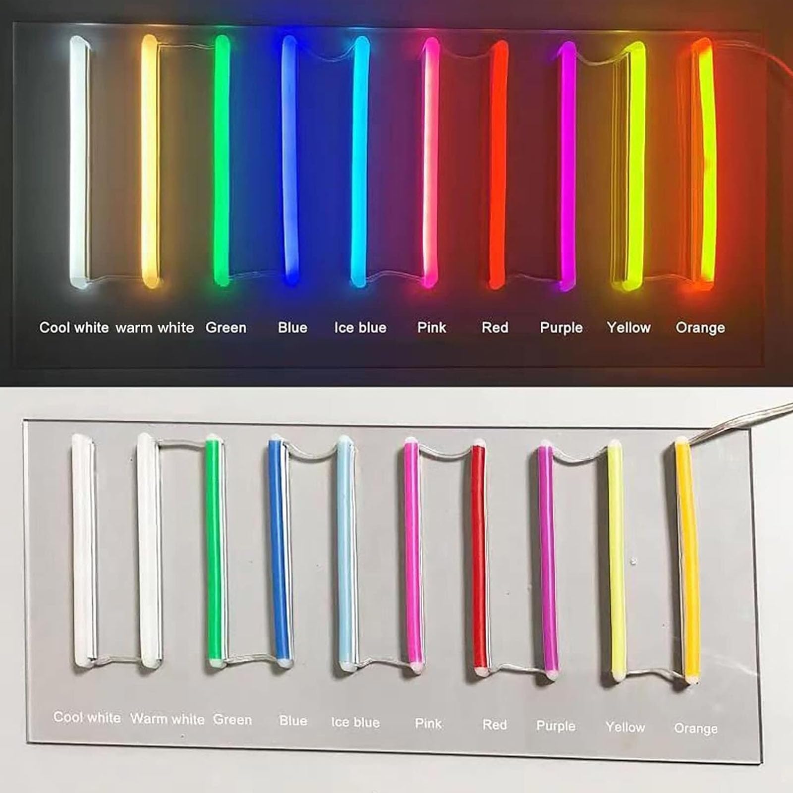 LED Face Profile Neon Sign - Abstract Art Home Decor with USB Warm White 12V Lighting | Wall Mounted Night Light for Bedroom, Wedding, Bar & Party Decor - Perfect for Modern Interior Design & Stylish Scene Illumination