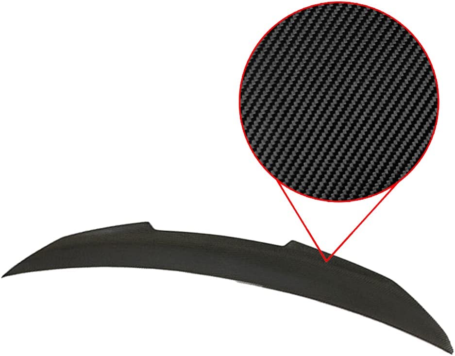 2005-2009 BMW 5 Series E60 PSM Style Carbon Fiber Rear Spoiler Wing - Lightweight Performance Upgrade for Enhanced Aerodynamics & Sporty Look - Perfect for Car Enthusiasts & Track Days