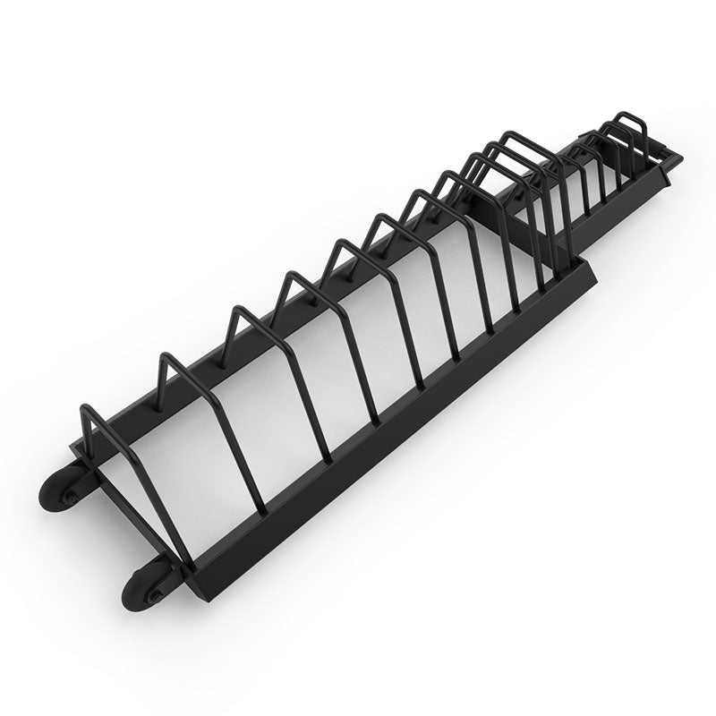 Premium Bumper Plate Rack Toaster - Heavy Duty Weight Plate Organizer for CrossFit & Home Gym - Perfect for Olympic Lifting and Strength Training