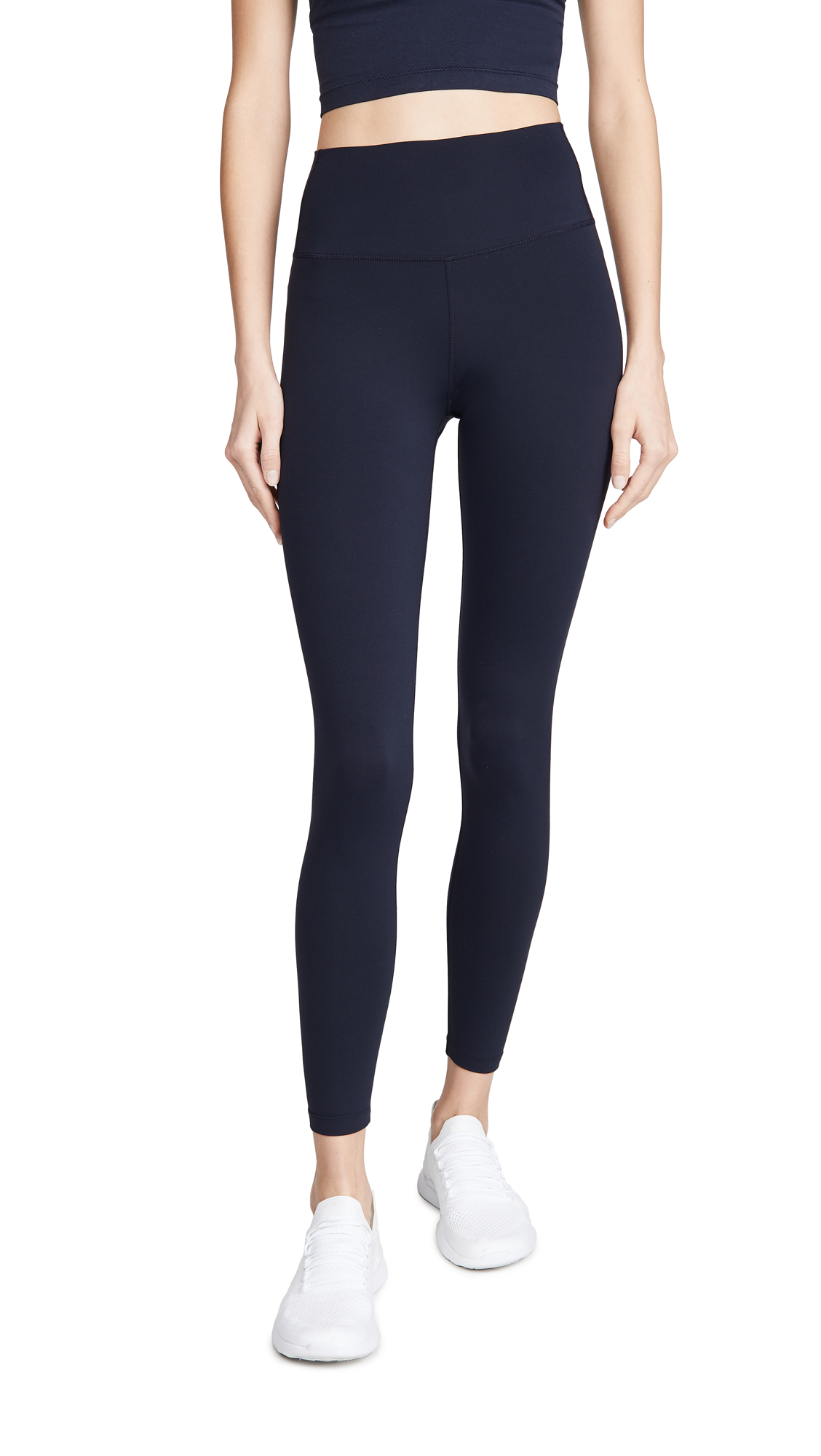 Splits59 Women's Airweight High Waist 7/8 Leggings - Breathable Workout Yoga Pants for Running, Gym & Lounge Wear