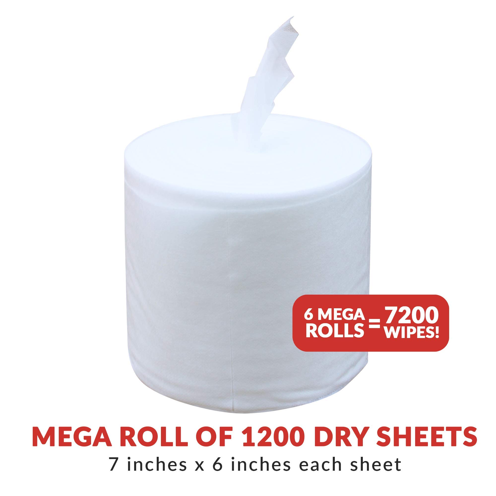 Dry Wipes Refill Set - 7200 Premium 7
