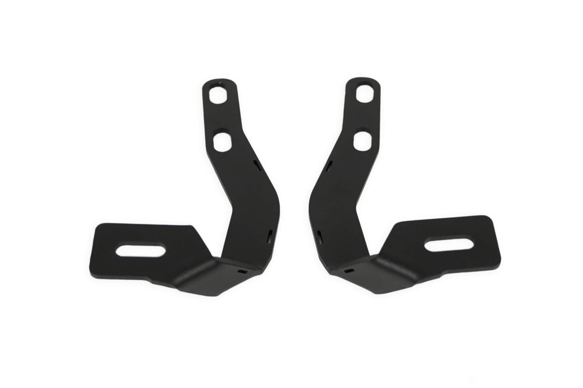 Low Profile Ditch Light Brackets for 2016-2023 Toyota Tacoma 3rd Gen | Hood-Hinge Mounted LED Pod Light Brackets | Heavy Duty Off-Road Accessories | Made in USA by Rago Fabrication | Perfect for Night Driving & Off-Road Adventures
