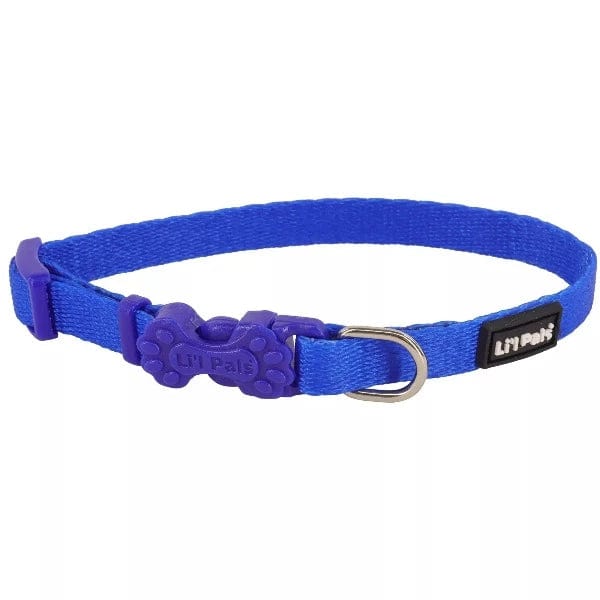 Adjustable Dog Collar for Small Dogs - Soft Nylon Pet Collar with Buckle - Perfect for Walking, Training & Daily Use
