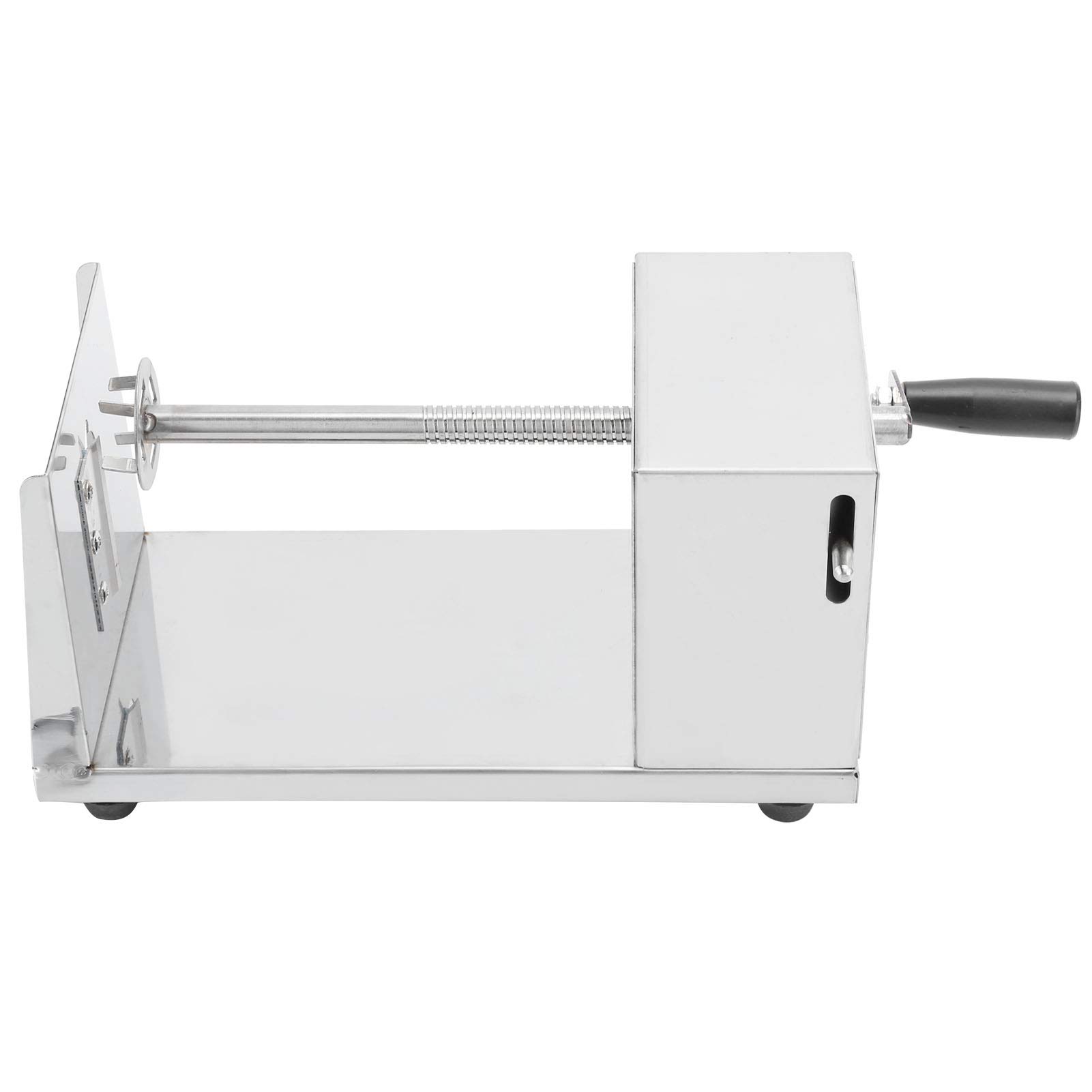 Stainless Steel Manual Potato Spiral Cutter - Kitchen Cooking Tool for Fries, Chips & Veggies - Perfect for Home, Restaurants & Meal Prep