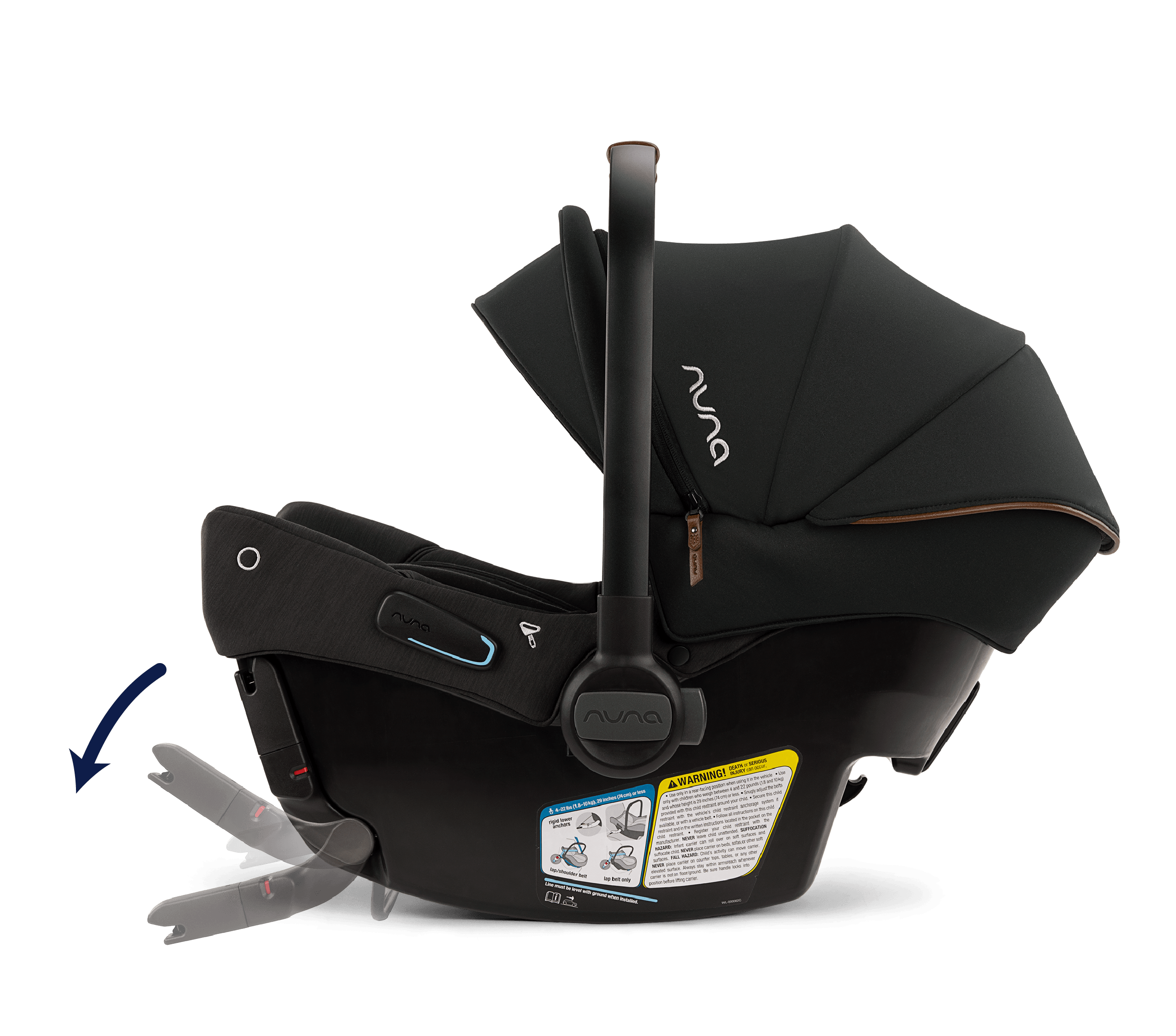 Nuna TRIV Next Stroller + PIPA Urbn Car Seat Travel System - Lightweight & Compact for Urban Parents | Perfect for City Walks, Shopping & Travel