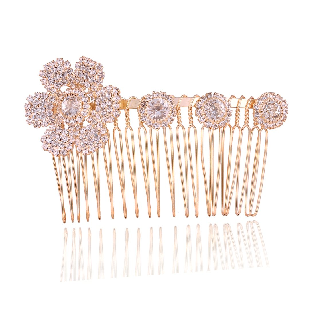 ACCESSHER Bridal Hair Accessories - Elegant Hair Clip, Comb Pin & Jooda Pin for Women & Girls (Pack of 1) | Perfect for Weddings, Parties & Special Occasions