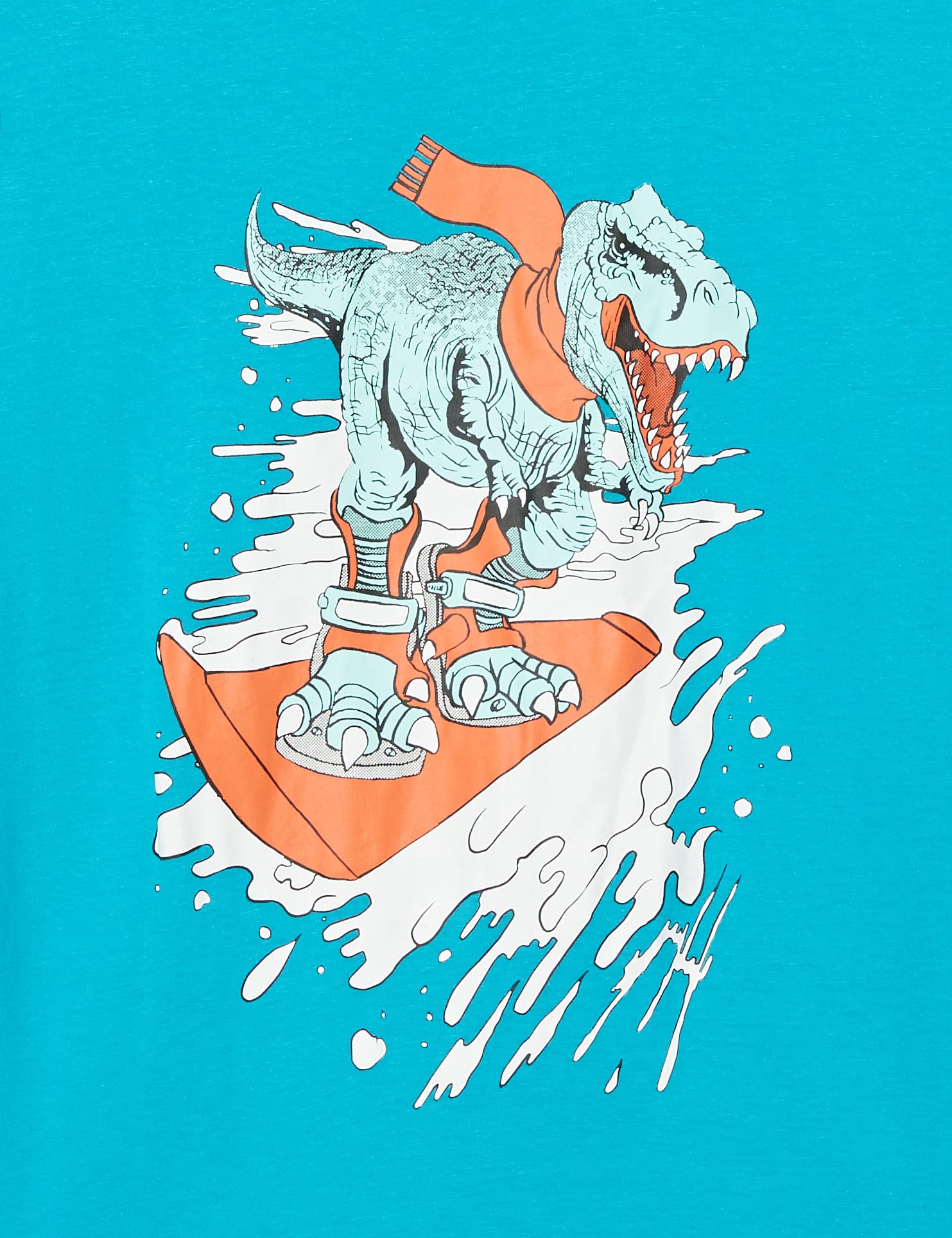 The Children's Place Boys' Dinosaur Long Sleeve Graphic T-Shirts - 3 Pack | Soft Cotton Playwear for School, Playdates & Everyday Adventures
