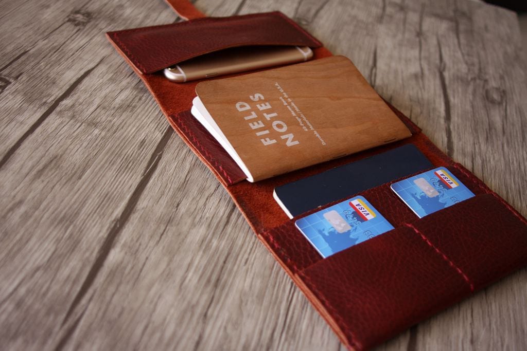 Personalized Leather Passport Holder - Custom Name Embossed Travel Document Cover for Men & Women - Perfect for International Trips, Business Travel & Vacation Accessories