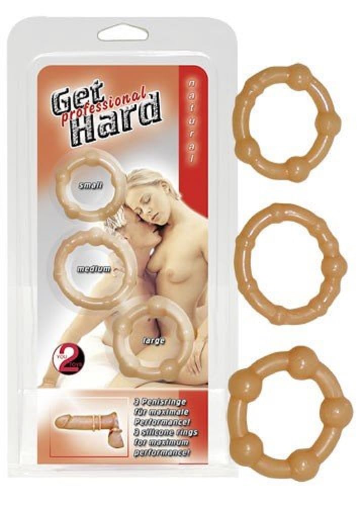 Premium Cock Rings Set for Men - Enhance Performance & Pleasure - You2Toys Get Hard Cock Ring Kit for Couples & Solo Play - Perfect for Intimate Moments & Spicing Up Your Sex Life