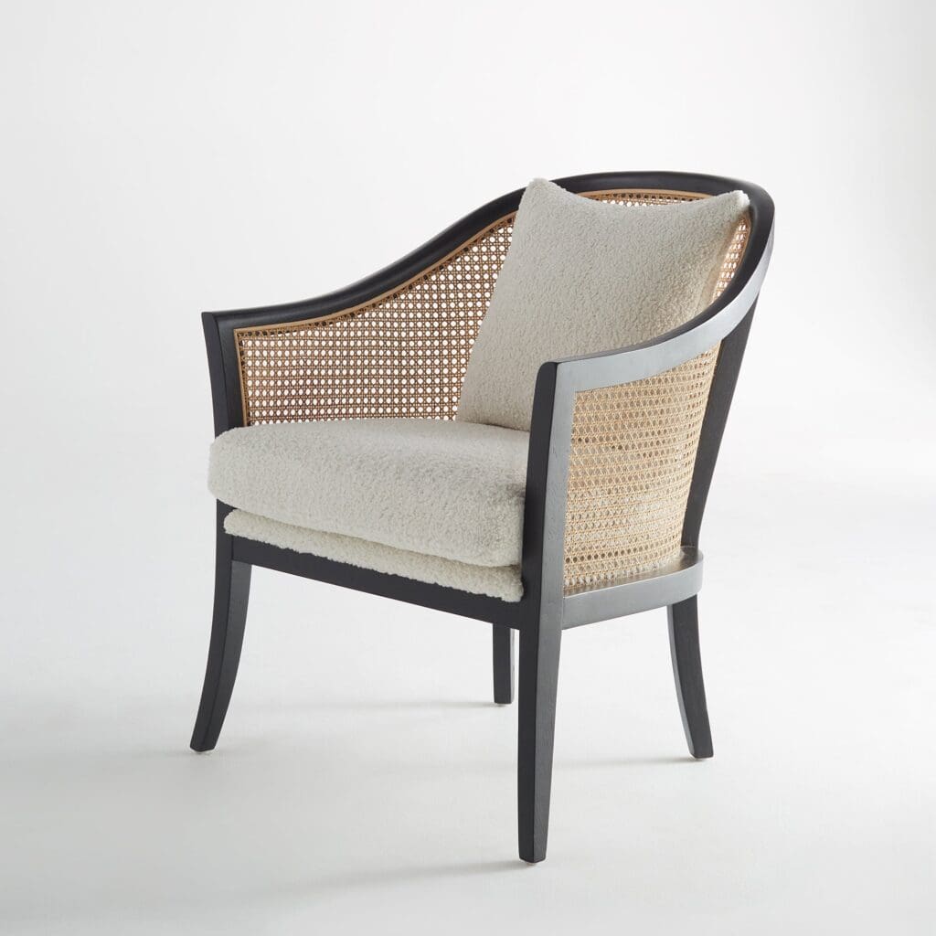Cyan Design 11499 Relatore Chair - White Upholstered Dining Chair for Modern Home & Restaurant Decor | Perfect for Dining Room, Kitchen, or Cafe Setting