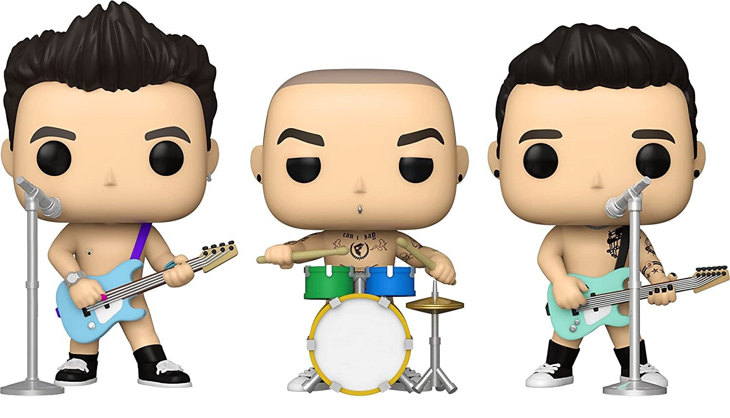 Funko Pop! Blink 182 Collectible Vinyl Figure - Official Music Band Merchandise for Fans & Collectors - Perfect for Home Decor, Office Display, and Gift Giving