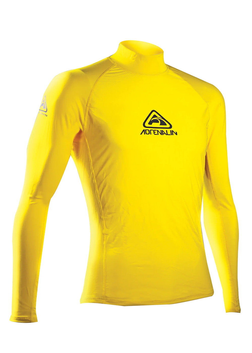 Adrenalin Adult High Visibility Long Sleeve Rash Guard - UPF 50+ Sun Protection for Surfing, Swimming & Water Sports