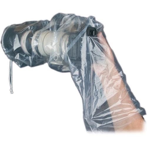 OP/TECH USA Rainsleeve 18 Camera Lens Protective Shield - Waterproof Cover for DSLR & Mirrorless Cameras in Rainy Weather