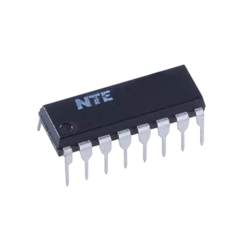 NTE74HC153 High-Speed CMOS Dual 4-Line-to-1-Line Data Selector IC - 16-DIP Package (Pack of 50) for Digital Circuits, Logic Design & DIY Electronics Projects