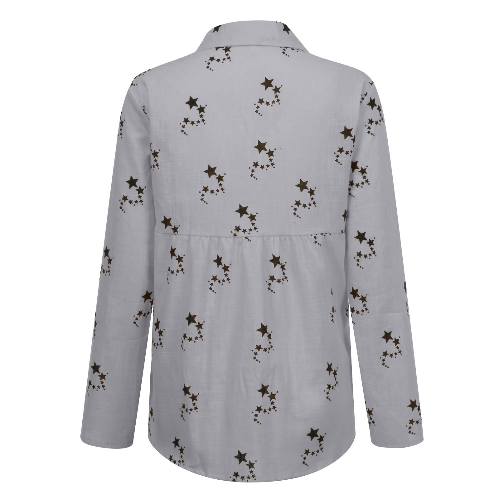 2022 Women's Trendy Casual Button Down Shirts - Slub Linen V-Neck Blouse for Work, Office & Business | Comfortable Dressy Top for Professional Women | Perfect for Business Meetings, Office Wear & Smart Casual Outfits