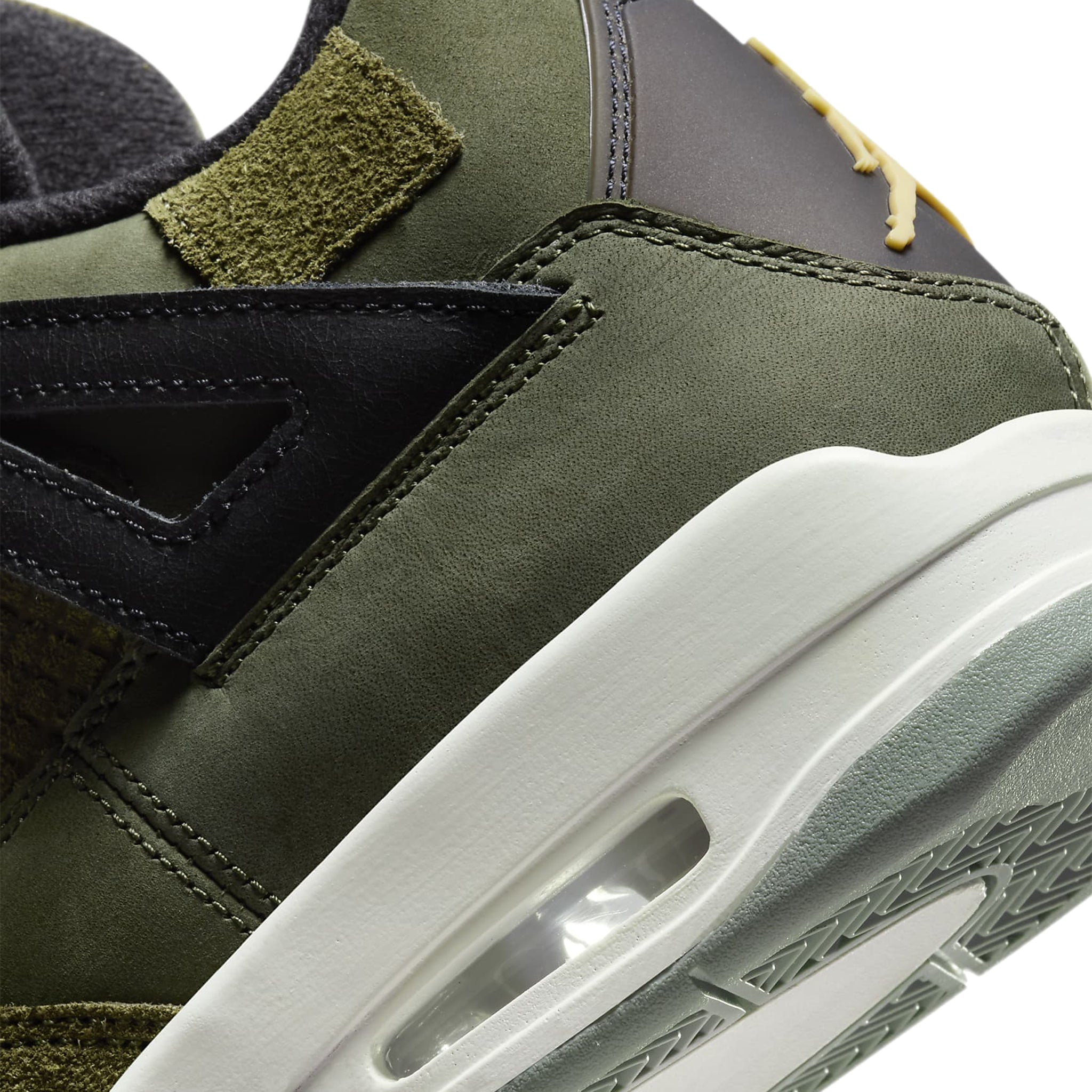 Air Jordan 4 Retro SE Craft Olive Sneakers - Men's Basketball Shoes for Style & Performance - Perfect for Streetwear & Casual Outfits