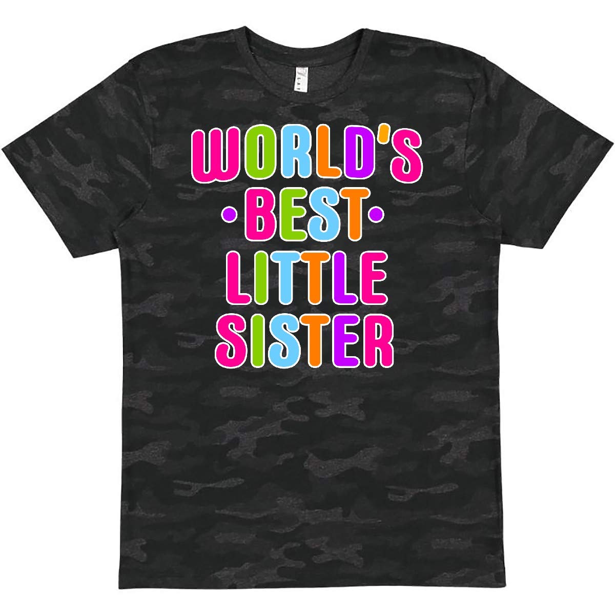 World's Best Little Sister T-Shirt - Funny Sibling Gift for Sisters - Perfect for Birthdays, Family Reunions & Everyday Wear