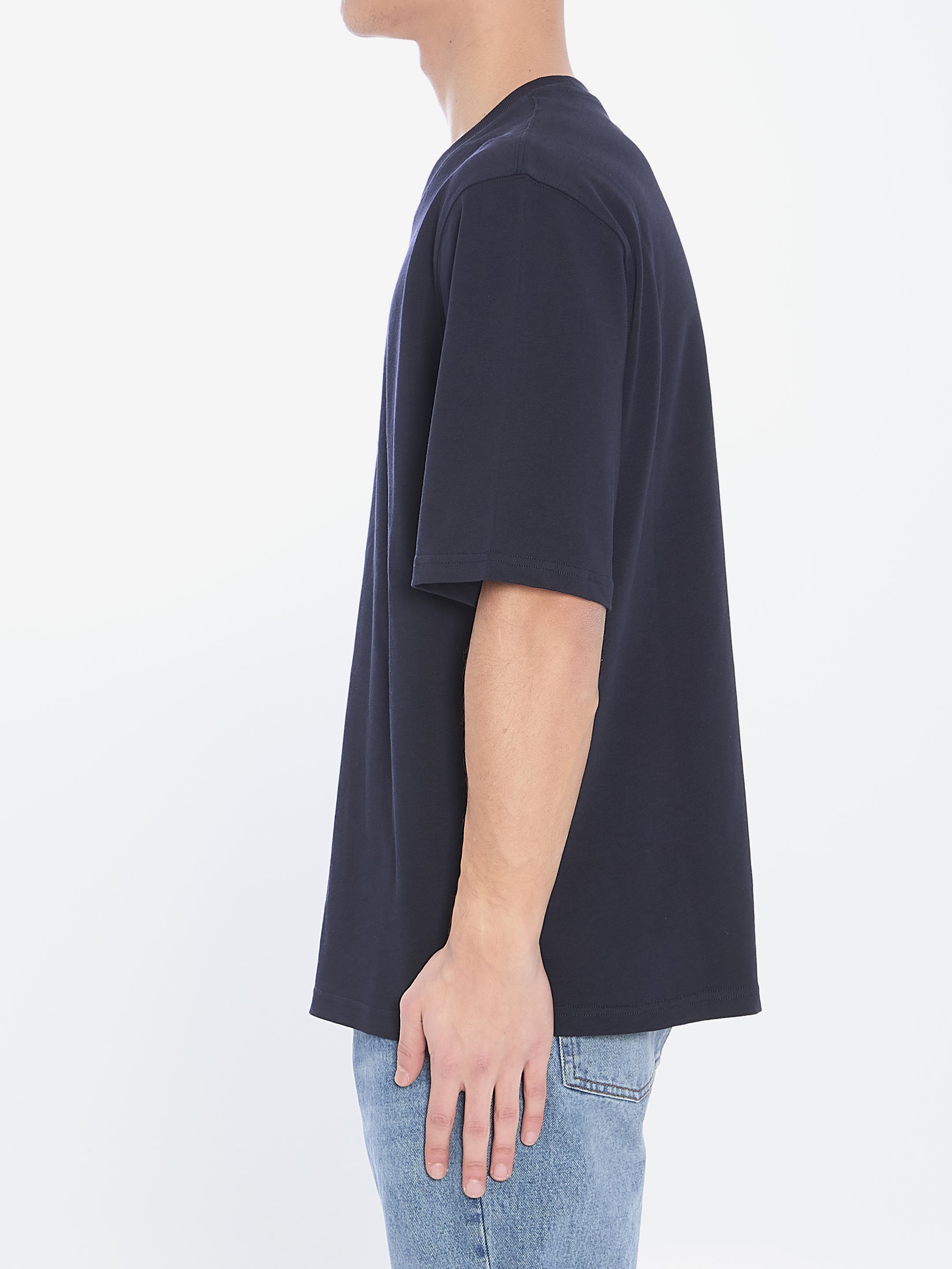 Ami Paris Embroidered T-Shirt for Men & Women - Casual Fashion Top for Everyday Wear & Street Style Outfits