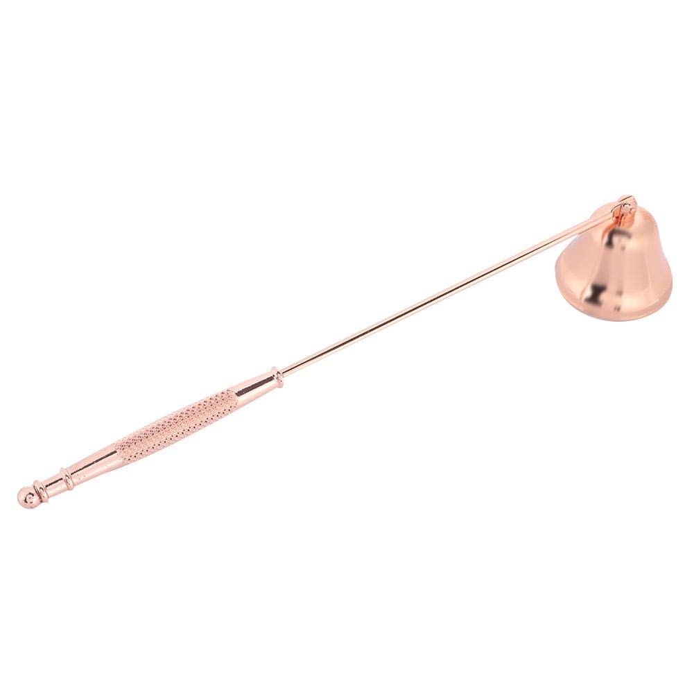 Hztyyier 1Pcs Stainless Steel Candle Wick Trimmer with Long Handle & Bell-Shaped Snuffer - Perfect for Candle Maintenance, Home Decor, and Relaxation (#4)