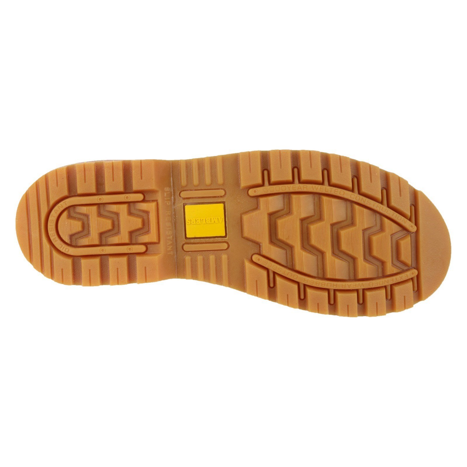 Amblers Women's Steel Toe Lace-Up Work Boots with Textile Lining - Honey Brown - Size 5-12 | Comfortable & Durable Safety Shoes for Construction, Warehouse & Outdoor Work