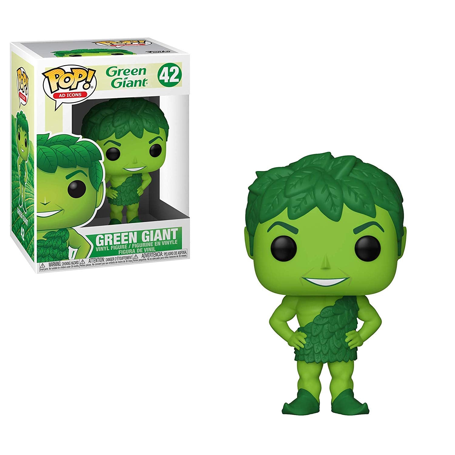 Funko Pop! AD ICONS: Green Giant #42 - Collectible Vinyl Figure - Perfect for Pop Culture Fans & Home Decor