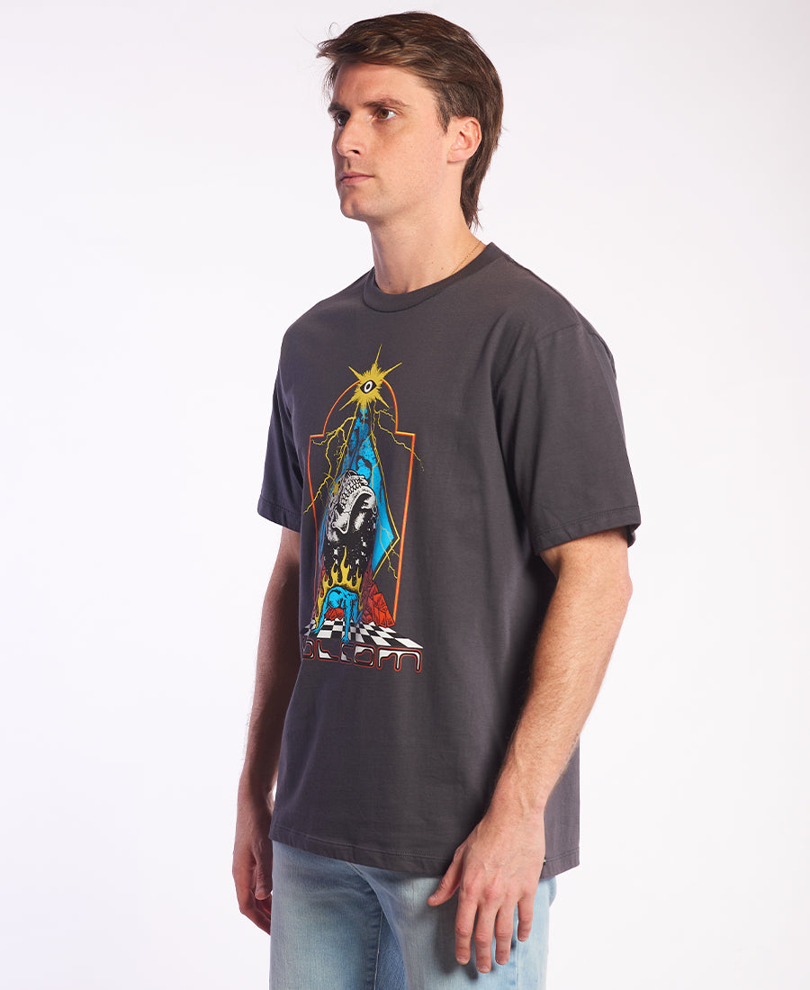 Volcom Men's H Te MC Prints T-Shirt - Comfortable Casual Wear for Street Style & Everyday Outfits