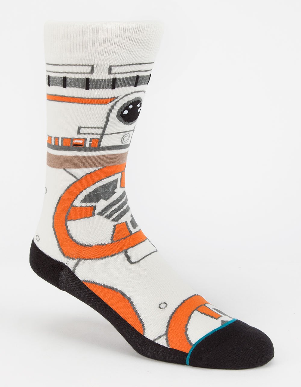 Stance BB8 Tan Large - Star Wars Inspired Socks for Men & Women - Perfect for Cosplay, Gifts, and Everyday Wear