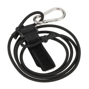 **MengK 4mm Thick 103cm Long Elastic Kayak Canoe Safety Bungee Cord - Heavy Duty Fishing Rod Lanyard & Paddle Leash for Kayaking, Canoeing, and Water Sports**    *(Use Case: Secure your fishing rods, paddles, or gear while kayaking, canoeing, or engaging in water sports to prevent loss in rough waters.)*