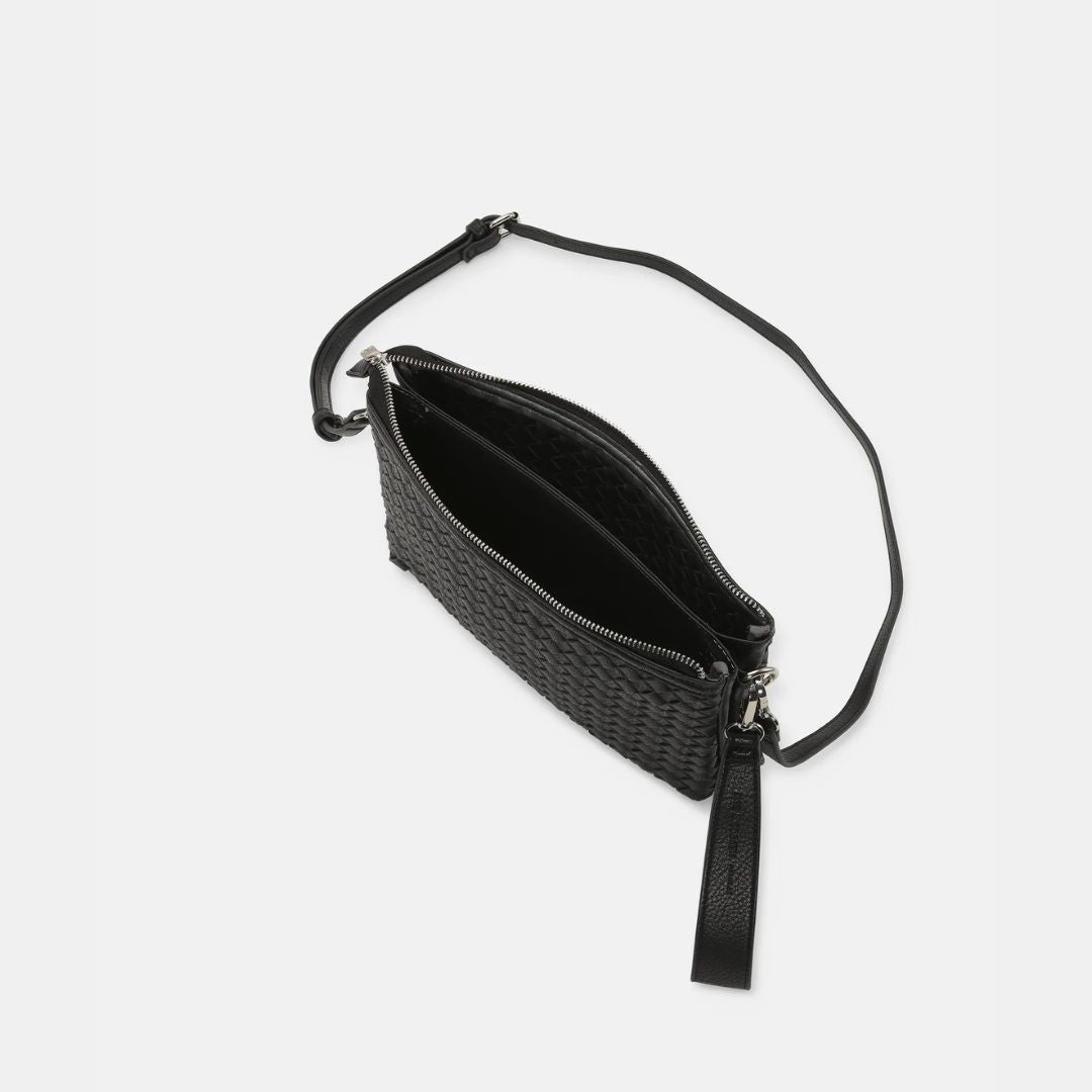 Ilse Jacobsen Woven Crossbody Bag for Women - Stylish & Durable Leather Shoulder Purse - Perfect for Work, Travel & Everyday Use