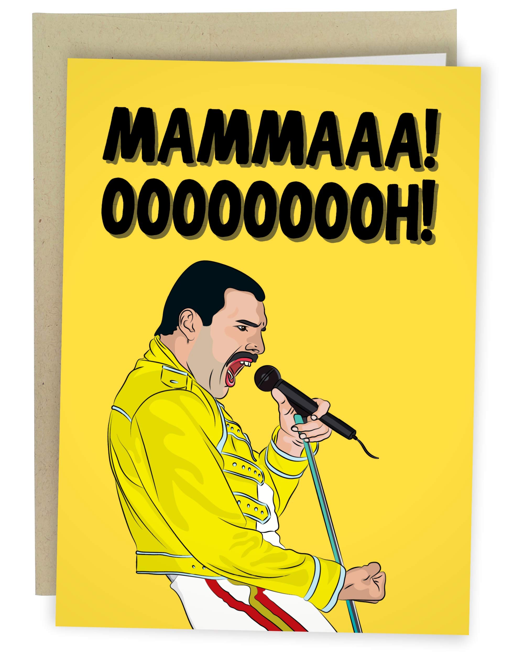 Funny Mother's Day Cards for Mom - Humorous Birthday & Thank You Greeting Cards from Daughter or Son | Perfect for Gifts, Special Occasions & Making Mom Laugh | Oooh Mamma Card Collection