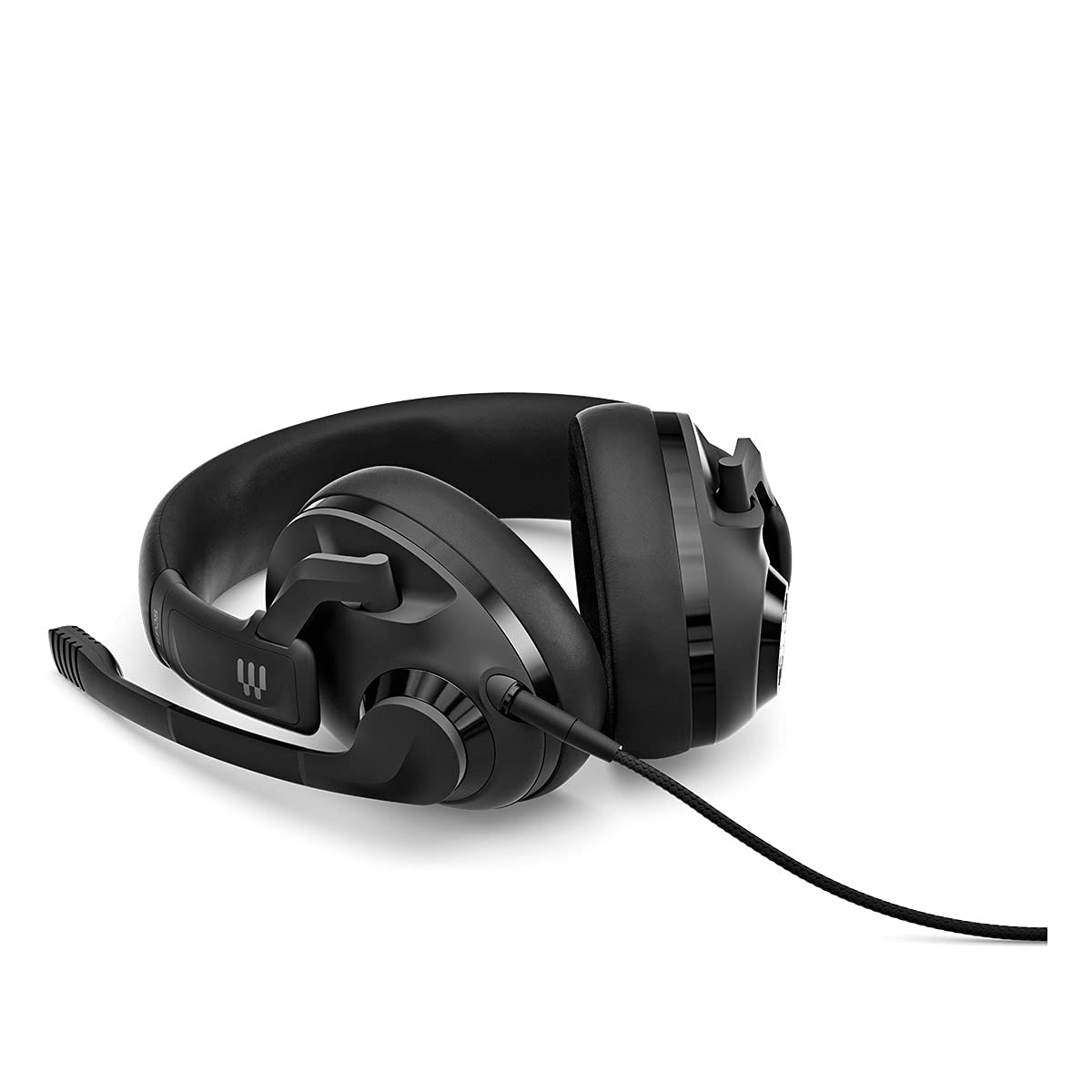 EPOS H3 Closed-Back Gaming Headset with Noise-Cancelling Mic - Wired Over-Ear Headphones for PC, Mac, PS4, PS5, Xbox & Switch | Comfortable for Long Gaming Sessions & Online Meetings (Renewed, Onyx Black)