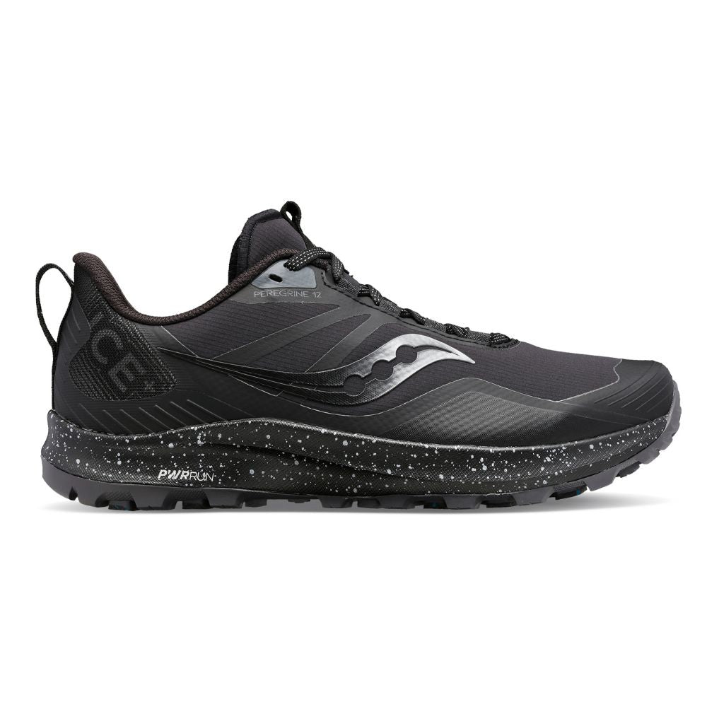 Saucony Men's Peregrine ICE+ 3 Trail Running Shoes - Waterproof Winter Grip for Snow & Ice - Lightweight Cushioned for Hiking & Outdoor Adventures