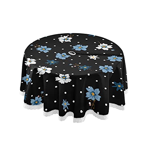 Flowers Polka Dots