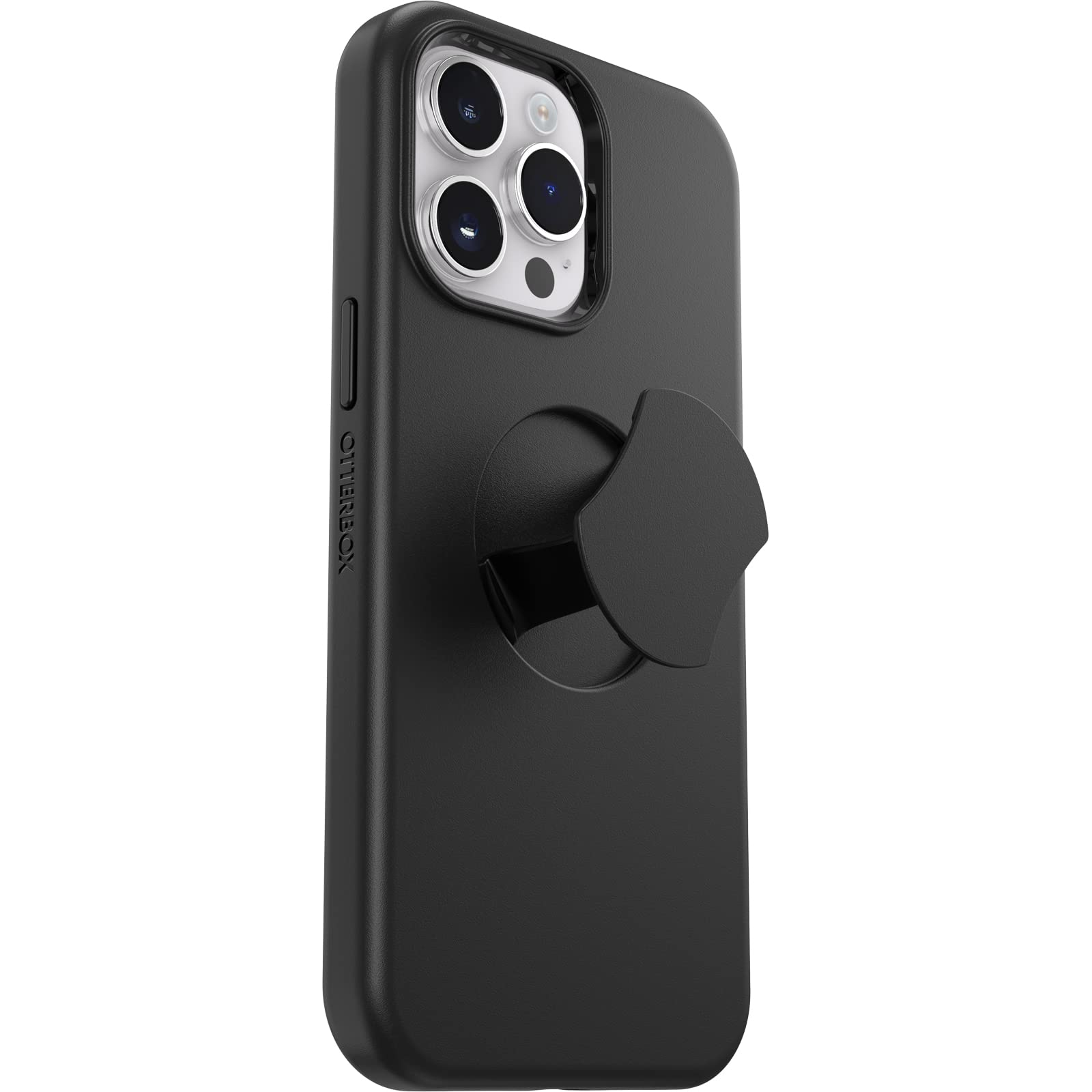 OtterBox iPhone 14 Pro Max OtterGrip Symmetry Series Protective Case - Slim Black Design with Built-in Grip, MagSafe Compatible, Raised Edges for Camera & Screen Protection | Perfect for Daily Use, Outdoor Activities & Travel