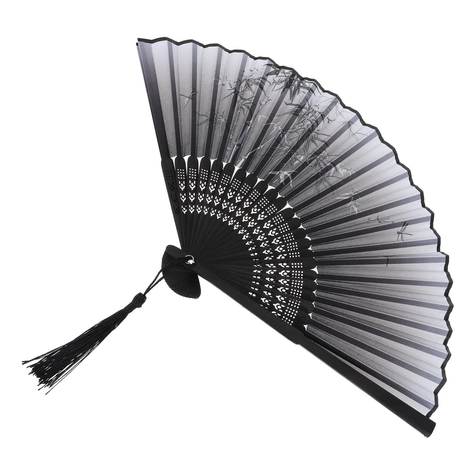 LIOOBO Hand Fan Foldable - Exquisite Handmade Chinese Style Dancing Fan for Home Decor, Gifts & Performances - 1pc