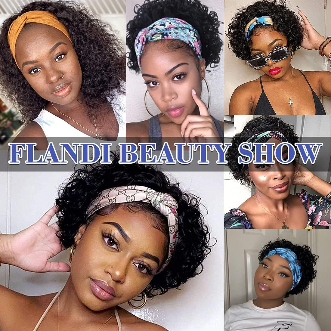 Short Pixie Cut Human Hair Wig for Black Women - 6 Inch Glueless Curly Wig in 1B Color | Perfect for Everyday Wear, Parties & Special Occasions